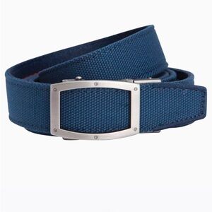 Men's NEXBELT Navy Blue Canvas Golf Belt